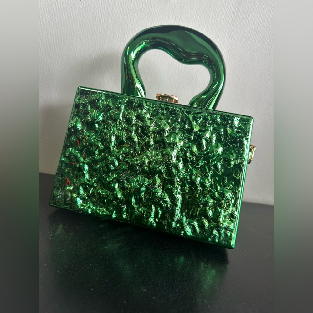 Elegant Green Handbag